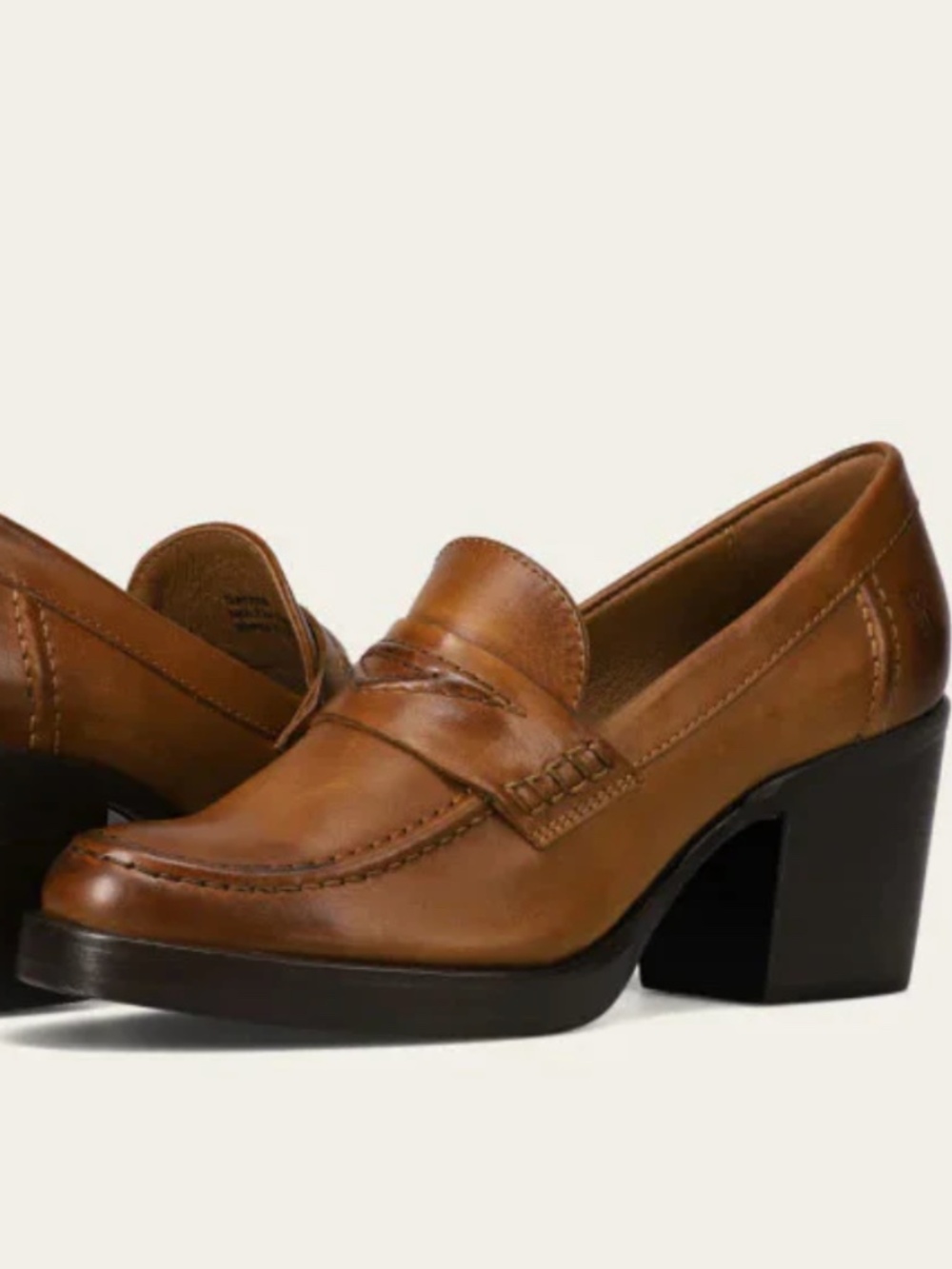 Frye Company Jean Loafer Caramel